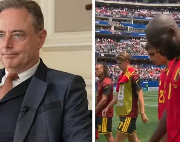 Plots is het dikke ambras over... het WK-lied van de Rode Duivels — en ook Bart De Wever is 'not amused'