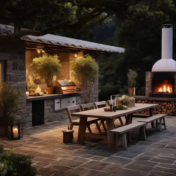 De ultieme outdoor keuken: haal meer uit je tuin dan een verbrand worstje
