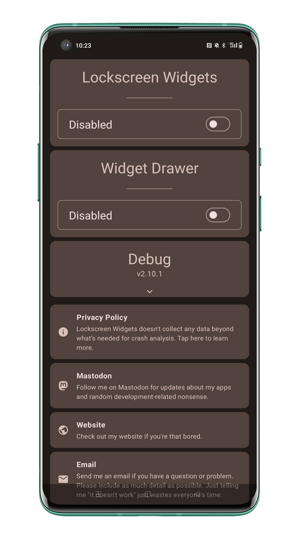 App van de Week Lockscreen Widgets and Drawer is een aanwinst