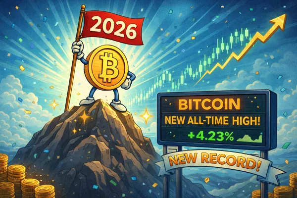 Bitcoin koers recordhoogte 2026