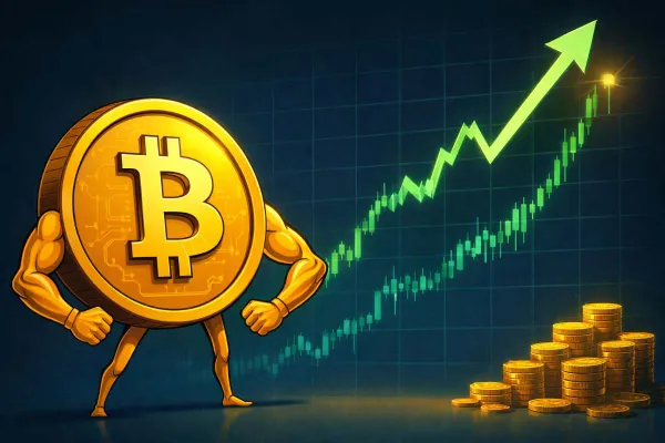 Bitcoin koers bullish setup