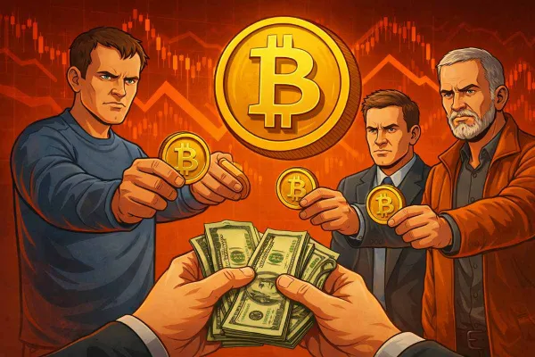 Bitcoin koers whales verkopen