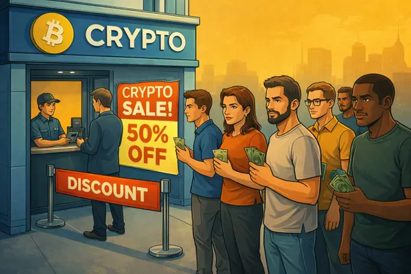 Crypto kopen tegen korting