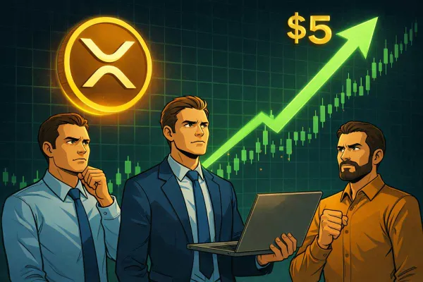 XRP prijs naar $5