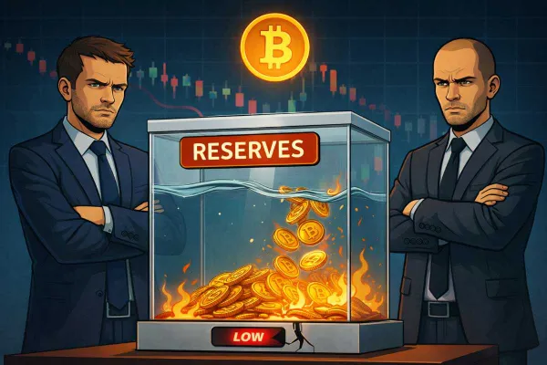 Bitcoin exchange reserves