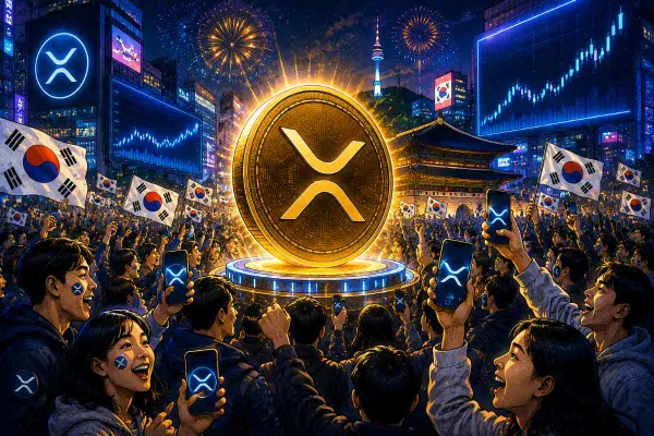 XRP prijsanalyse Zuid-Korea