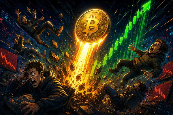 Bitcoin koersanalyse short squeeze