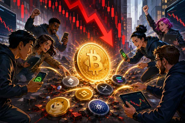 Crypto-investeerders kopen dip