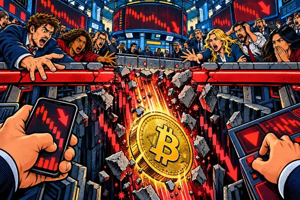 Bitcoin koers daalt (1)
