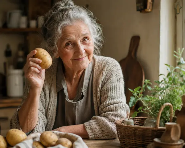 oma aardappel