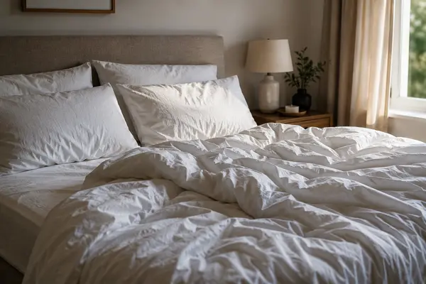 bed, lakens