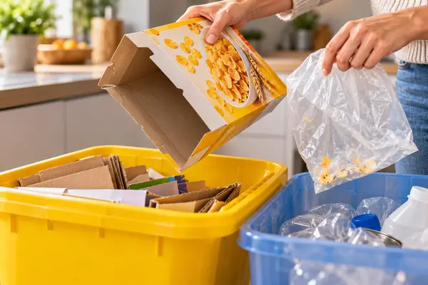 Sorting Cereal Packaging for Recycling