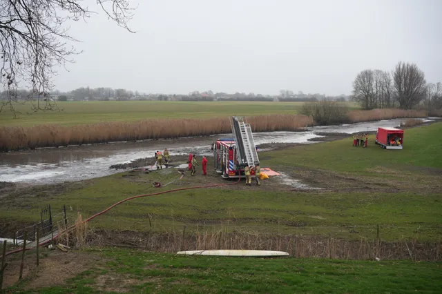 Drie paarden door ijs gezakt in uiterwaarden bij Wijk en Aalburg