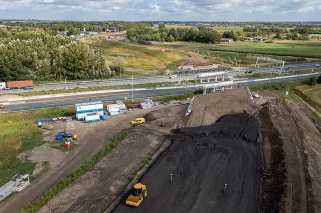 A59 acht nachten dicht voor werkzaamheden bij knooppunt Hooipolder