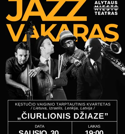 Džiazo vakaras: „Čiurlionis džiaze“ Image
