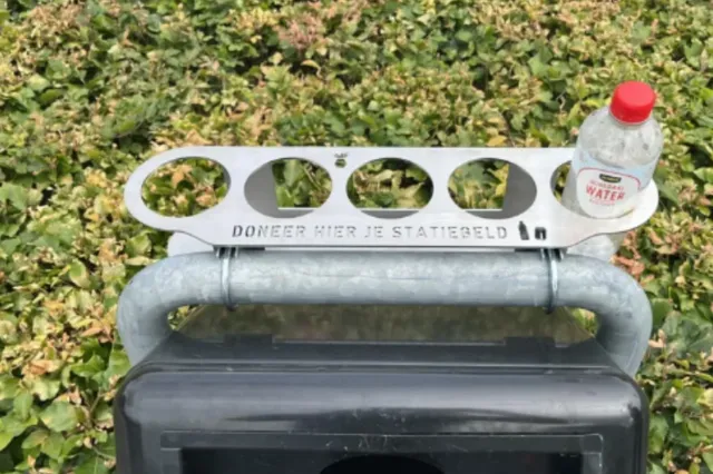 Gemeente Apeldoorn plaatst 100e statiegeldring