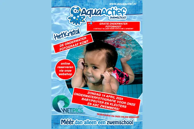 Baby/Peuter zwemweek bij AquaActief