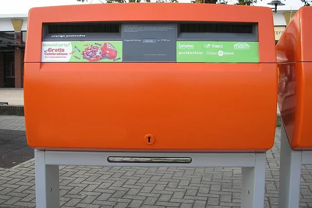 PostNL verwijdert brievenbussen vanwege minder post