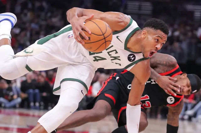 Giannis Antetokounmpo, ruled out for the remainder of the regular season