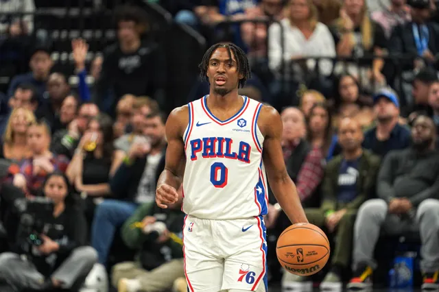 Joel Embiid and Tyrese Maxey combine for 62: Not enough as Philadelphia 76ers fall to New York Knicks in Game 1