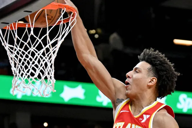 VIDEO: De'Andre Hunter puts the Hawks out of Boston's reach with a COLD dagger!