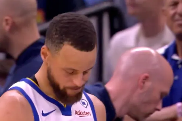 VIDEO: Stephen Curry bursts into tears of despair after another Draymond Green ejection!