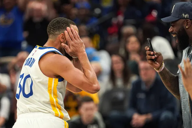 Watch: Stephen Curry’s epic response to Tari Eason’s taunt with three empty bottle after leading Golden State Warriors to thumping win over Houston Rockets
