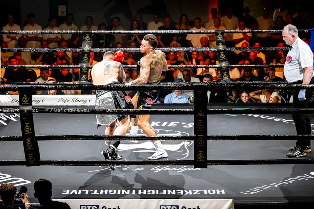 Nieky Holzken wint spectaculair titelgevecht in Helmond
