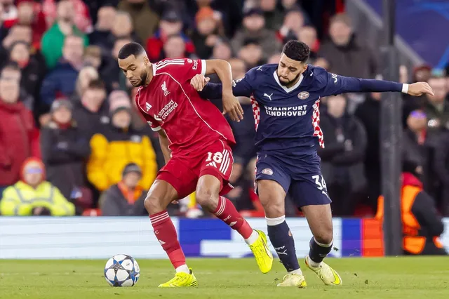 PSV verrast Europa met 1-4 overwinning op Liverpool op Anfield