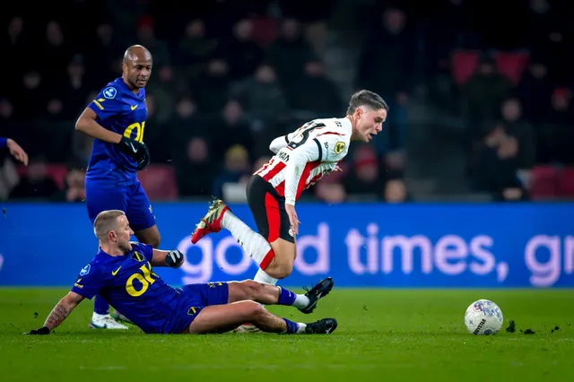 NAC laat in blessuretijd 2 belangrijke punten liggen in Eindhoven en speelt 2-2 tegen PSV