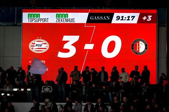 PSV kan landstitel bijna niet meer ontgaan na 3-0 winst op Feyenoord
