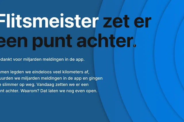 Verkeersapp Flitsmeister gaat stoppen, of toch niet?