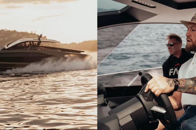 Conor McGregor gaat los in zijn 4.000 pk sterke Lamborghini-boot