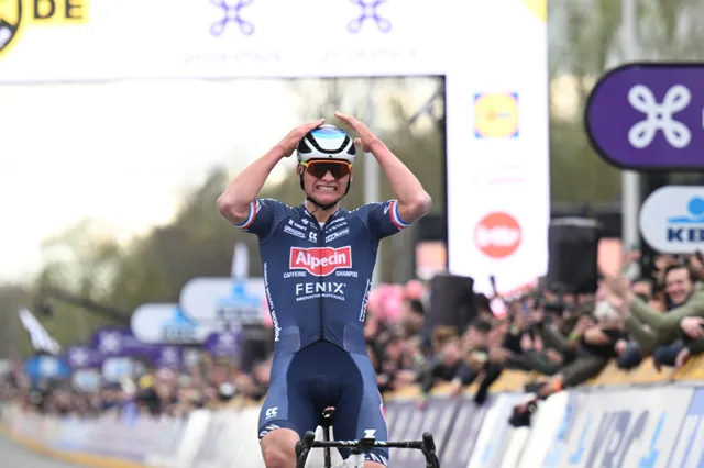 El Alpecin-Deceuninck, muy optimista con las posibilidades de Mathieu van der Poel en la Strade Bianche: "Está motivado, sano y ha podido entrenar bien"