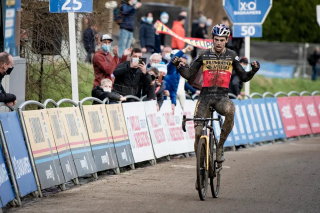 Wout van Aert, sobre su regreso al ciclocross: "Espero competir por la victoria lo antes posible"