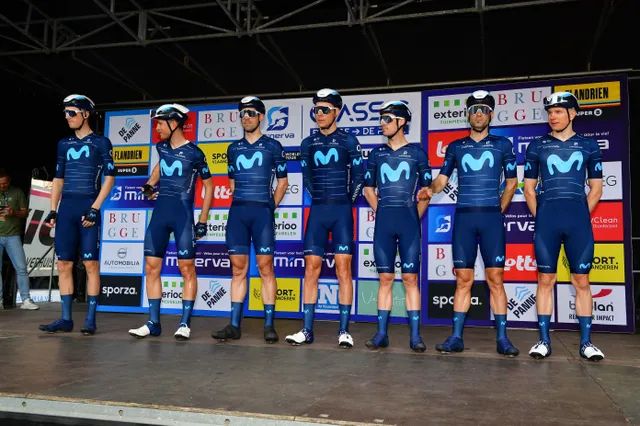 Así está Movistar Team en la clasificación UCI al inicio de 2024: lejos de los peores y a un abismo de los mejores