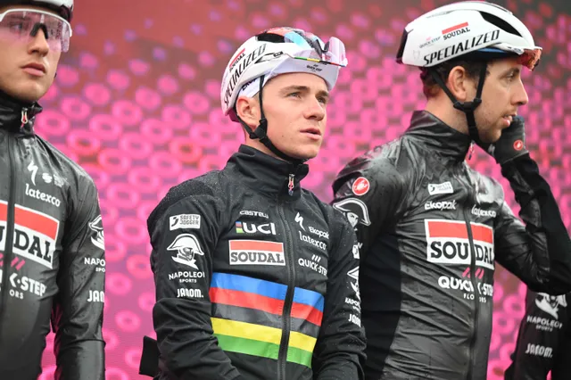 Remco Evenepoel revela haber corrido en la 6ª etapa del Giro de Italia sin secuelas por sus dos caídas: "El dolor es sólo superficial"