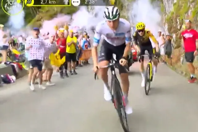 VÍDEO: El descomunal ataque con el que Tadej Pogacar dejó a Jonas Vingegaard en la sexta etapa del Tour de Francia