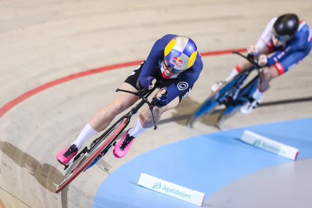 Chloe Dygert se lleva un emotivo oro en pista en el Mundial de Glasgow: "Han sido tres largos años para volver aquí"