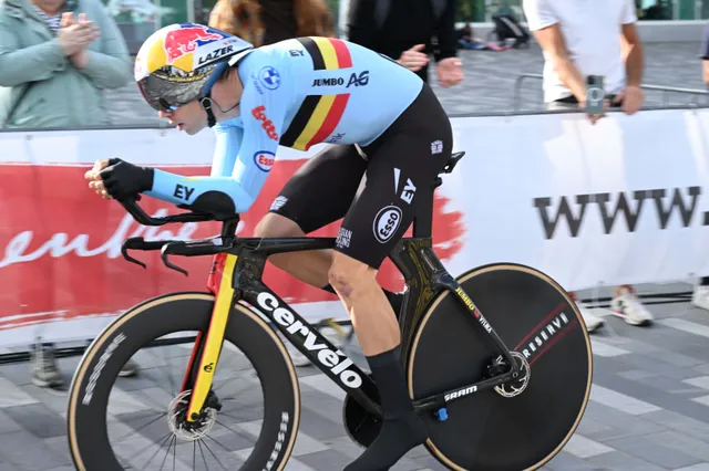 Wout van Aert, sobre su acertada estrategia con la rueda de doble disco en los JJ.OO.: "A veces necesitas un plan y muchos huevos"