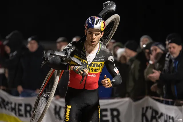 El mánager de Wout van Aert explica su calendario de ciclocross: "Siempre pensamos de forma deportiva, nunca financiera"