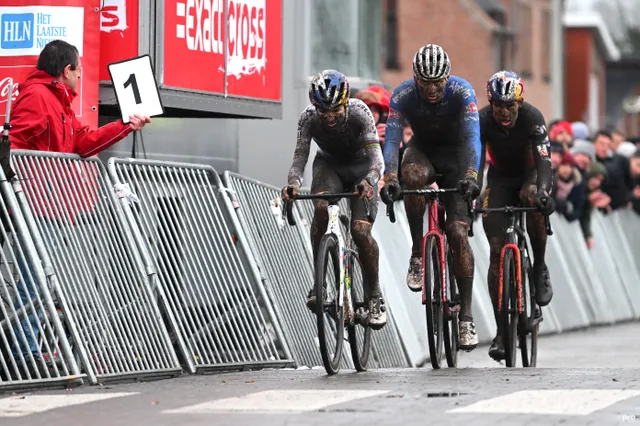 El organizador del X2O cross de Herentals reacciona a los desaires de Mathieu van der Poel y Wout van Aert: "Esperando a Tom Pidcock, eh"