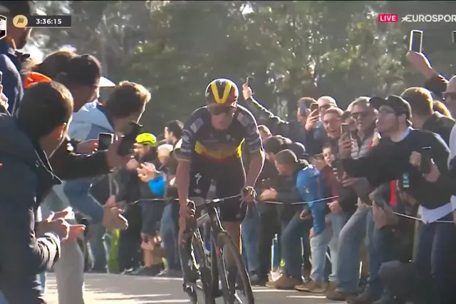 VÍDEO: El brutal ataque de Remco Evenepoel a 55 km de la meta en la Figueira Champions Classic, su primera carrera de 2024