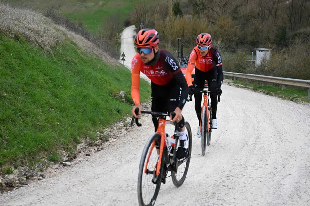 Tom Pidcock, sobre la Strade Bianche 2024: "Después del ataque de Tadej Pogacar, parecía que estábamos en el grupetto"