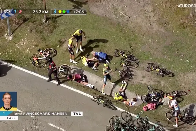 ÚLTIMA HORA: La UCI anula los puntos de la etapa del grave accidente de la Itzulia; los ProTeams españoles, principales afectados