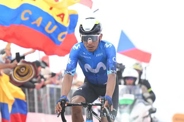 Nairo Quintana explica su lesión que provoca su abandono en la Vuelta a Suiza: "Algo me pegó en el hueso y me lo fracturó"