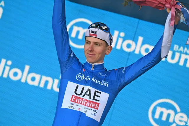 Tadej Pogacar culpa al Alpecin de la llegada de la fuga en la 5ª etapa del Giro: "Quizá no fue la mejor táctica ir tan fuerte en la subida"