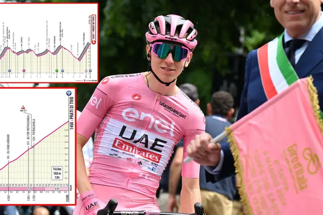 PREVIA | Etapa 8 Giro de Italia 2024 - Primer etapón de montaña con ¿alguien que pueda con Pogacar?