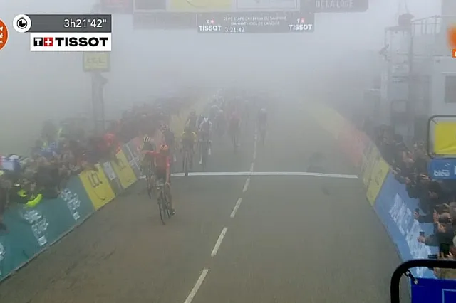 ¡Magnus Cort Nielsen triunfa sobre la niebla del Dauphiné por delante de Primoz Roglic y Matteo Jorgenson!