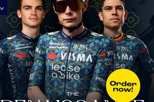 VÍDEO: El Visma - Lease a Bike desvela su nuevo maillot para Tour de Francia 2024